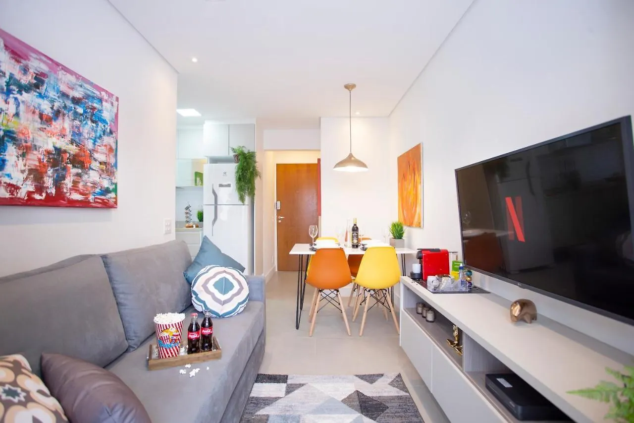 Moderno | Internet Ultra-Veloz | Piscina | Ac Apartment Sao Paulo 0*,